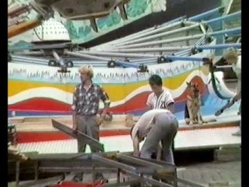 1985 Hoorn: Kermis – Opbouwen – Eerste kermisdag