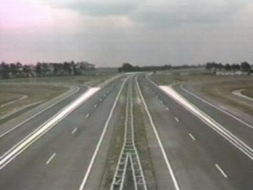 1987 Middenmeer: Rijksweg A7 geopend
