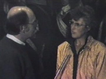 1987 Hoorn: Lambert Melisz. prijs voor Mw. Conny van Leerdam (begeleiding afasie patienten)