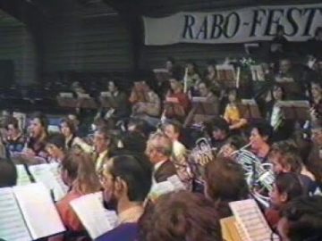 1987 Wervershoof: De Dars – Rabo Festivo – Repetitie en concert