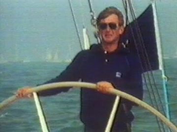 1987 Bovenkarspel: Dirk Nauta, zeezeiler