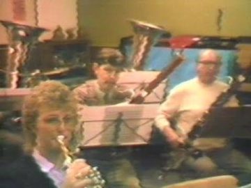 1985 Hoorn: Hoorns Harmonie Orkest – Aankondiging concert