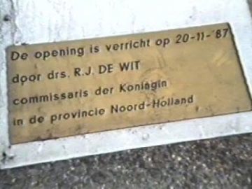 1988 Andijk :  Botenloods – Brand Jaarwisseling 1987 – 1988