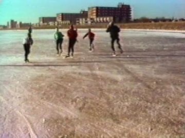 1987 Hoorn: Schaatstocht Warder-Schellinkhout