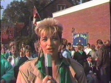 1987 Hoorn: Showband Hoorn – Verenigingsgebouw De Vesting geopend