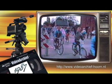 juni 1987 Zwaag: Fietsvierdaagse