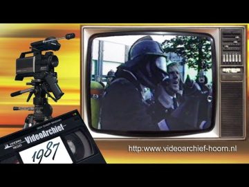 juni 1987 Hoorn: Enkhuizer houthandel – Brand