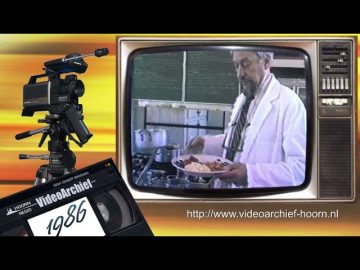 1986 Hoorn: Leerlingen Dick Helsdingen – Menu voor de dagen na kerst