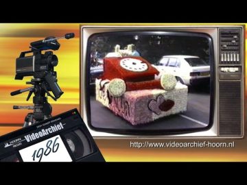 1986 Venhuizen: bloemencorso | Berkhout: Floralia