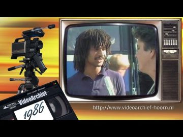 1986 Hoorn: Voetbalwestrijd Hollandia-PSV