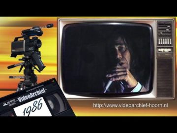 1986 Hoorn: Wally Tax en Ben Waalwijk in de Stadskroeg