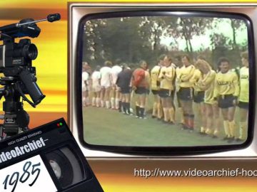 1985 Abbekerk: SAVAD – Voetbaltoernooi ten bate van het KWF