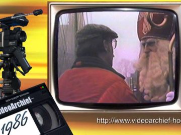 1986 Hoorn: Sint Nicolaas vertrek