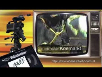 1986 Hoorn: koemarkt