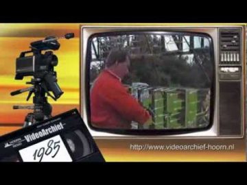 1985 Hoorn: Kermisvuurwerk – voorbereidingen