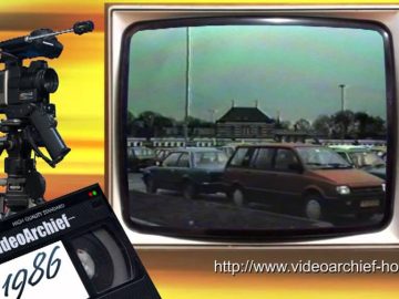 1986 Hoorn: Plan buitendijks parkeerterrein en strandboulevard