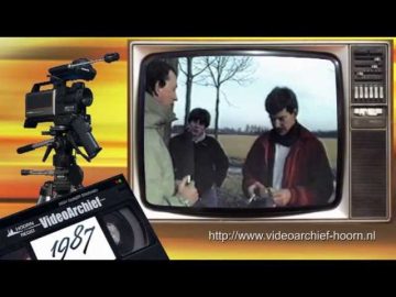 1987 Hoorn: Sterrenkundevereniging Andromeda – Modelraketten in de polder