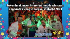 Bekendmaking en interview winnaar Carnaval Zwaag 2023
