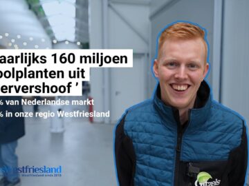 Veel kijkers bij open dag Plantenkwekerij Gitzels in Wervershoof
