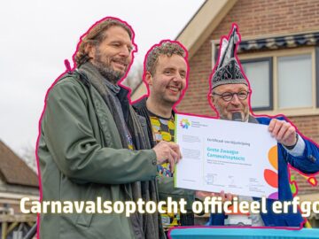 Zwaagse optocht officieel immaterieel erfgoed